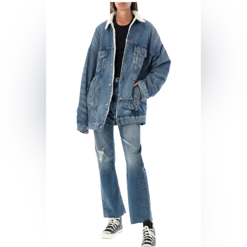 denimist Serena Trucker Jacket Size M - Picture 5 of 10